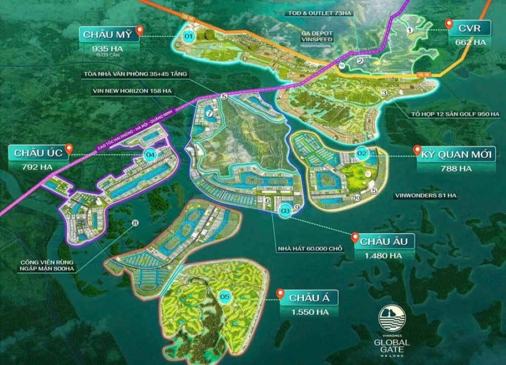 Hệ sinh thái tiện ích tại Vinhomes Hạ Long Xanh Hệ sinh thái tiện ích tại Vinhomes Hạ Long Xanh