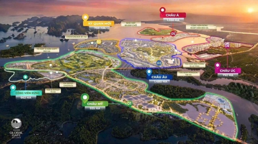Ý nghĩa tên dự án Vinhomes Global Gate Hạ Long - Chiến lược "cửa ngõ toàn cầu" của Vingroup