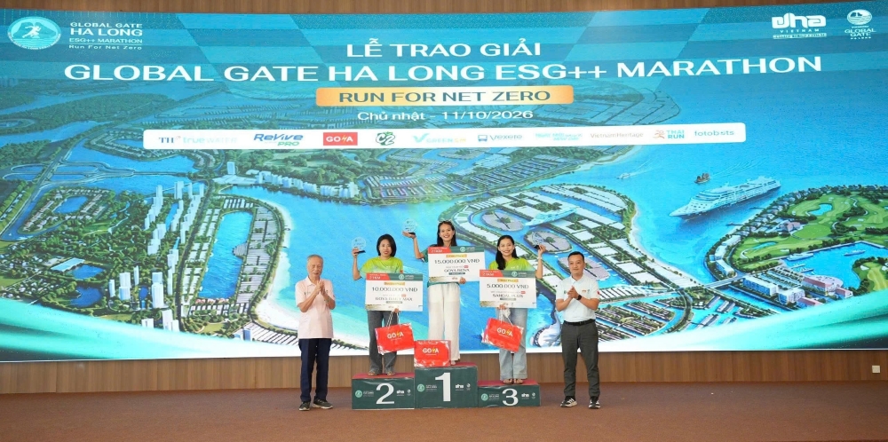 Tầm vóc hạ tầng đô thị nâng tầm giải chạy Global Gate Hạ Long ESG++ Marathon 2026 Tầm vóc hạ tầng đô thị nâng tầm giải chạy Global Gate Hạ Long ESG++ Marathon 2026